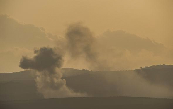 Türkiye bombaladı milis güçler geri çekildi