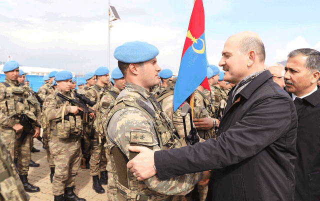 İçişleri Bakanı Süleyman Soylu, Özel Birliklerle buluştu