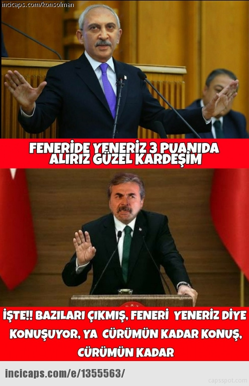 Beşiktaş Fenerbahçe  capsleri