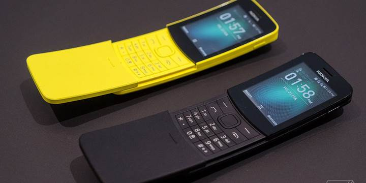 Nokia efsane telefonu 8110'u yeniledi