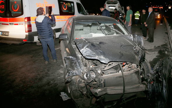 Esenyurt'ta zincirleme trafik kazası