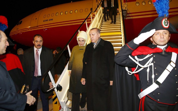 Erdoğan'ın ziyaret ettiği Roma'da büyük yasak!