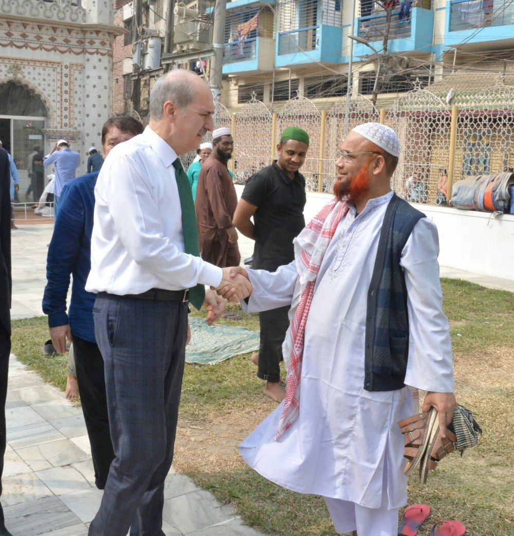 Kültür ve Turizm Bakanı Numan Kurtulmuş, Bangladeş'te