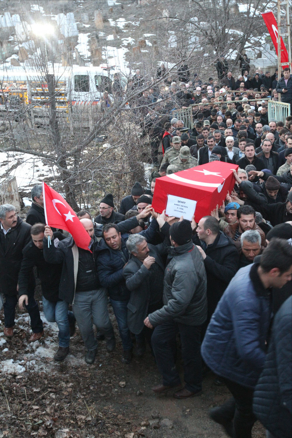 Şehit Teğmen Aktepe son yolculuğuna uğurlandı