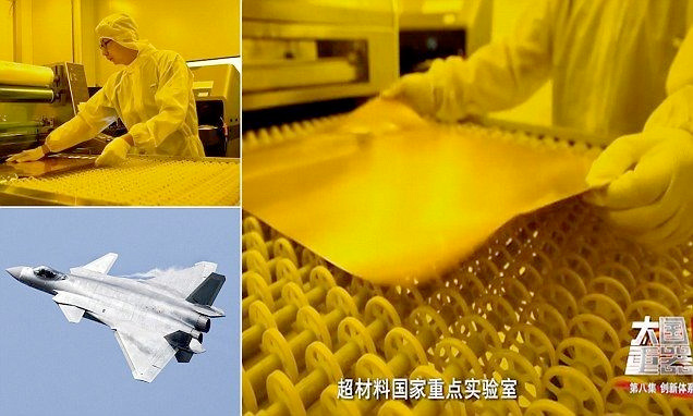 Çin görünmez uçak üretti fotoğraf yayınladılar