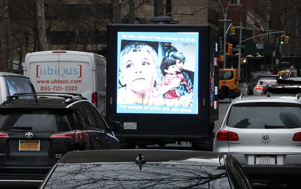 PKK yandaşlarının New York'ta kullandığı fotoğraf meğer...