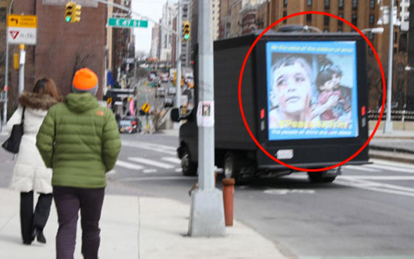 New York sokaklarında 'pes'' dedirten Afrin yalanı!
