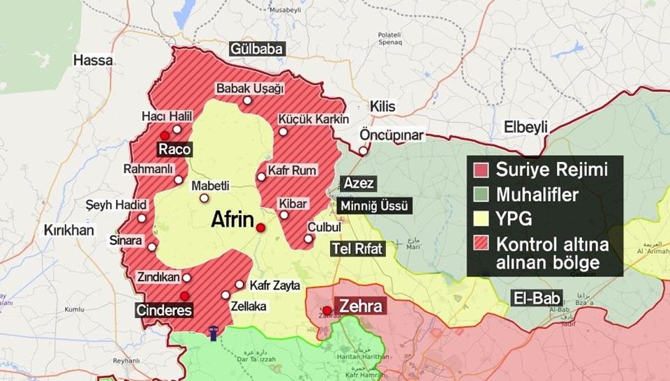 Afrin'de son durum ne? Çember daralıyor...