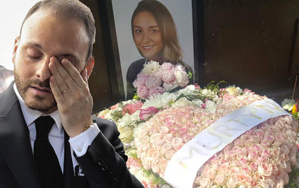 Nişanlısı Mina Başaran'ın mezarlığına bu çiçeği bıraktı