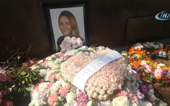 Mina Başaran'ın mezarı gül ve çiçeklerle donatıldı