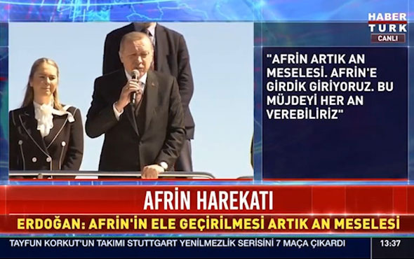 Erdoğan: Sizlere her an müjdeyi verebiliriz