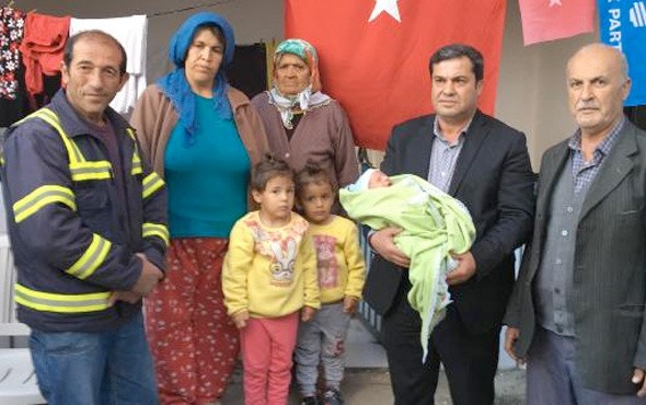 Oğullarına 'Afrin Erdoğan' adını verdiler