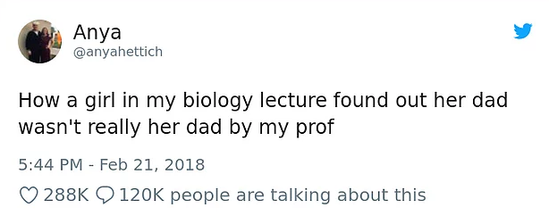 Biyoloji dersinde babasının amcası olduğunu öğrendi bakın nasıl