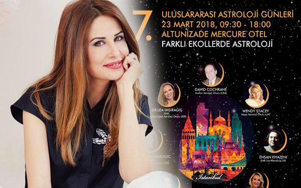 7.Uluslararası Astroloji Günleri Hande Kazanova'nın sunumuyla İstanbul'da