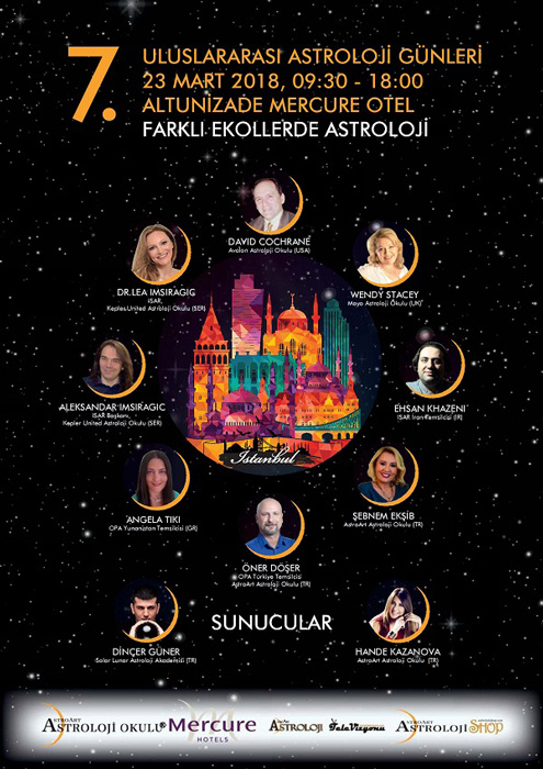 7.Uluslararası Astroloji Günleri Hande Kazanova'nın sunumuyla İstanbul'da