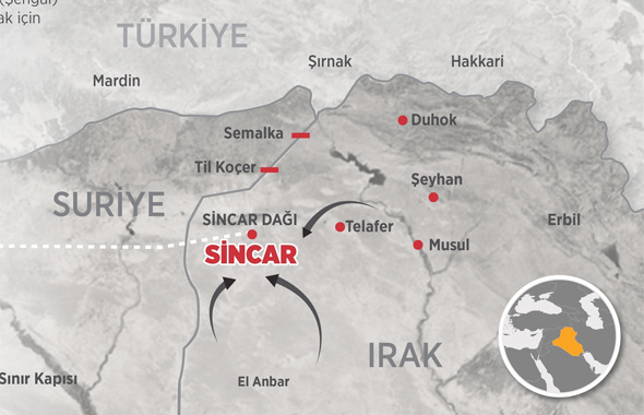 PKK tırstı! Kürt sitesi duyurdu Sincar ile ilgili bomba haber