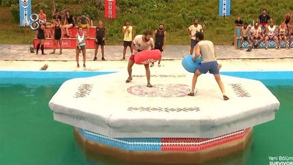 Survivor 2018'de Acun Ilıcalı Ümit Karan'ı bitirdi öyle bir hareket yaptı ki