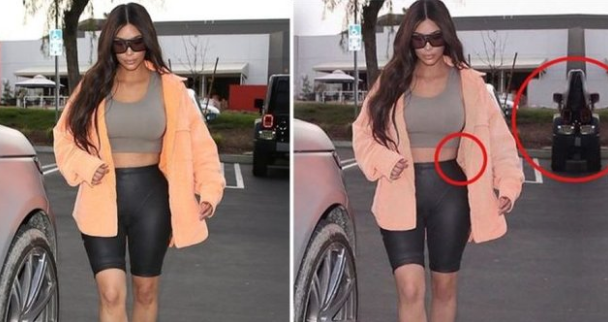 Kim Kardashian photoshop'u abarttı rezil oldu
