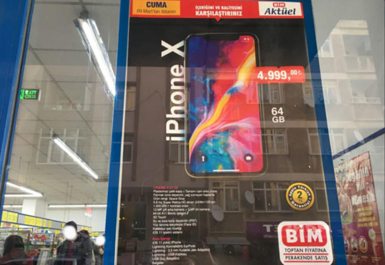 BİM iPhone X fiyatı 9 Mart indirim altüel listesi büyük fırsat kampanyası