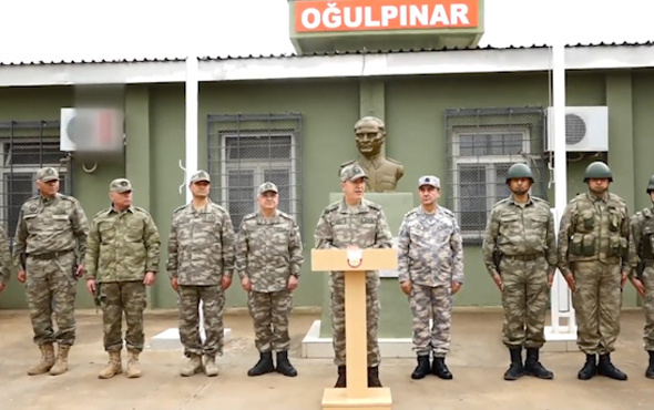 Genelkurmay Başkanı Org. Akar'dan Zeytin Dalı mesajı