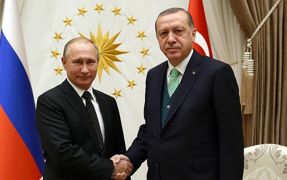 Cumhurbaşkanı Erdoğan, Putin ile görüştü