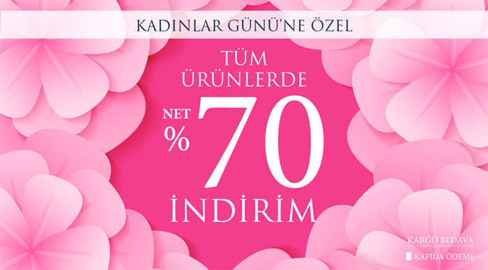 8 Mart Dünya Kadınlar günü indirimleri nereden ne alınır neler indirimde