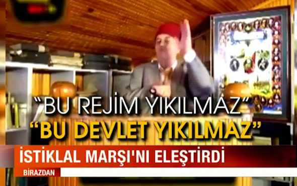 İstiklal Marşı'nı eleştiren Kadir Mısıroğlu'na Erdoğan'dan tepki!