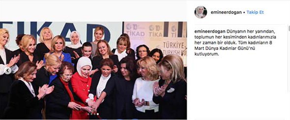 Emine Erdoğan'dan ilk Instagram paylaşımı!