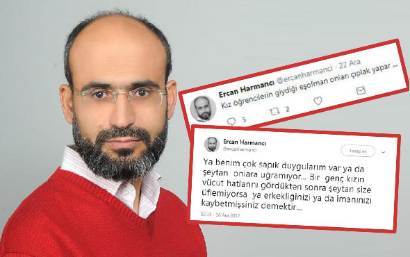 Öğretmenlikten atıldı! Eşofmanlı kız öğrencilerden tahrik olmuştu