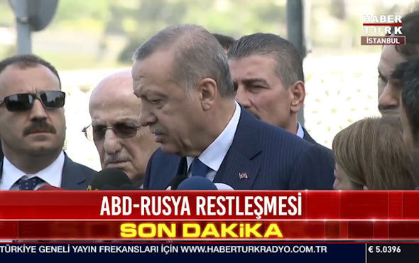 Erdoğan'dan flaş sözler: Gerilimde hava yumuşadı