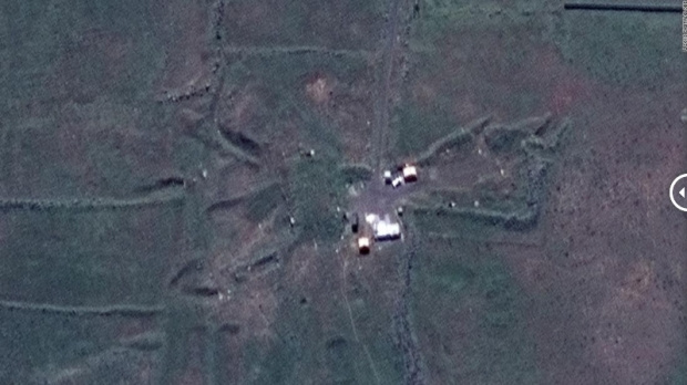 Suriye'deki tesisler böyle vuruldu! İşte uydu görüntüleri