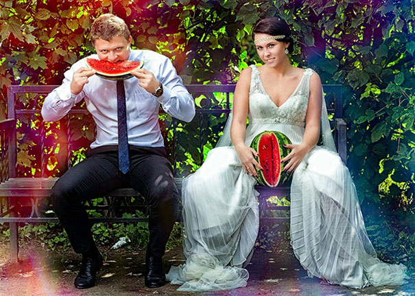 Bu düğün fotoğrafları sadece Rusya'da