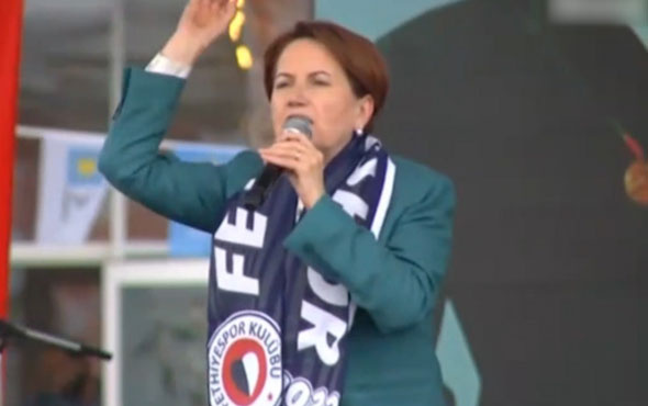 Meral Akşener: Gök kubbeyi başınıza yıkarım