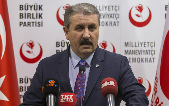 BBP lideri Destici’den Abdullah Gül açıklaması
