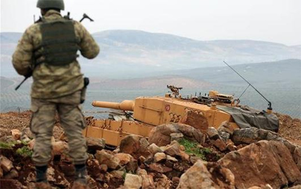Afrin'de 1 asker şehit oldu