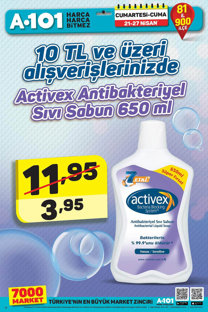 A101 26 Nisan aktüel ürünler yeni indirim listesi neler var?