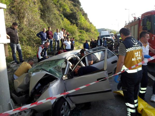 En acı telefon: Zonguldak'ta feci kaza!