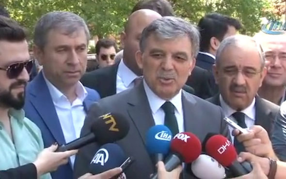 Abdullah Gül'den flaş açıklama aday olacak mı?