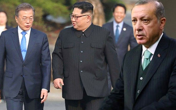 Erdoğan'dan Kore zirvesine destek: Memnuniyet duydum