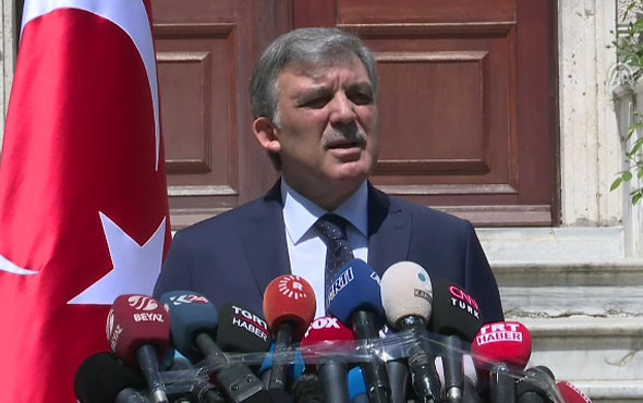 Abdullah Gül aday mı beklenen açıklama geldi