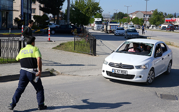 İhbar geldi polis harekete geçti: 'Maskeli sürücü' endişesi!