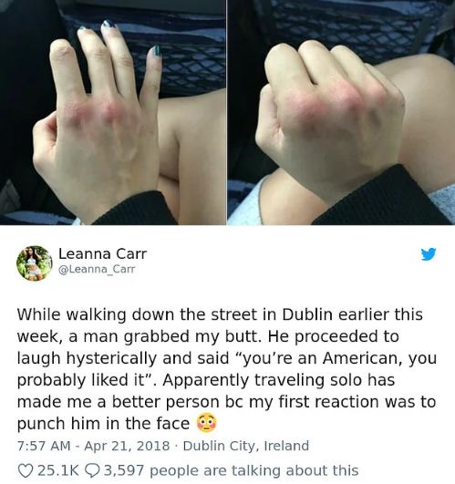 Sonrası inanılmaz! Sokak ortasında bir adam kalçasını sıktı ve...