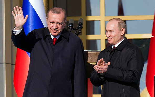 Erdoğan ve Putin'den flaş S-400 açıklaması