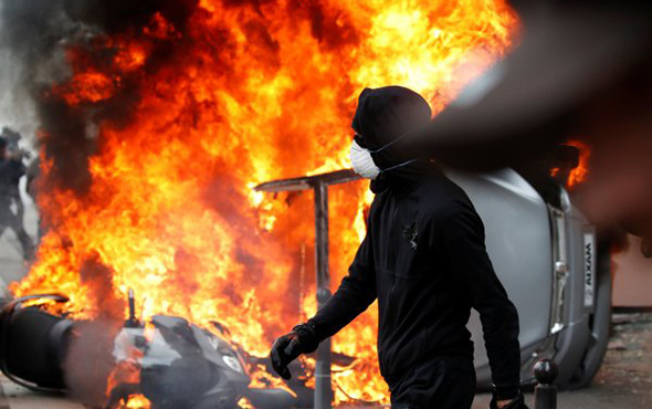 Fransa sokakları karıştı: 1 Mayıs'ta büyük olaylar!