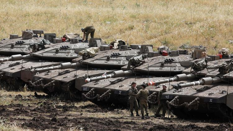 Korkutan haber! İsrail ordusu sınırda böyle görüntülendi...