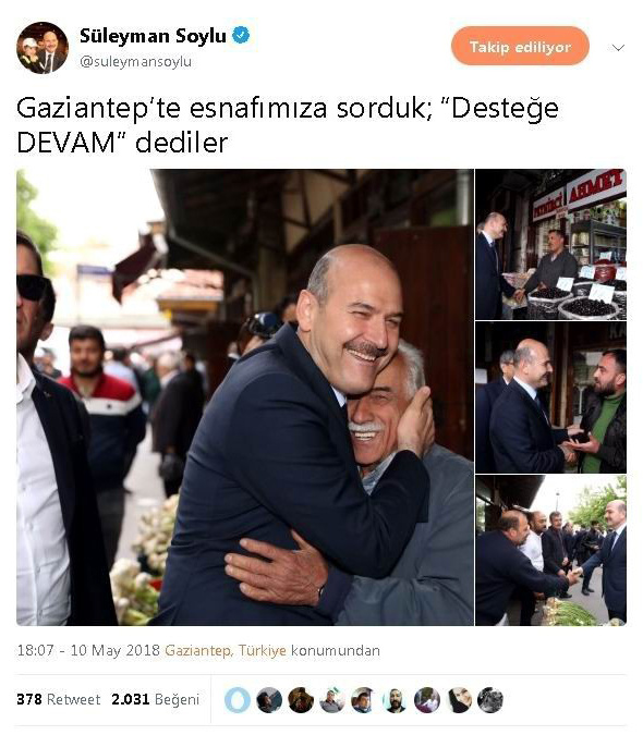 İçişleri Bakanı Soylu'dan Gaziantep'te 'DEVAM' mesajı!