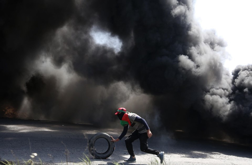 Gazze'de protestolar sürüyor