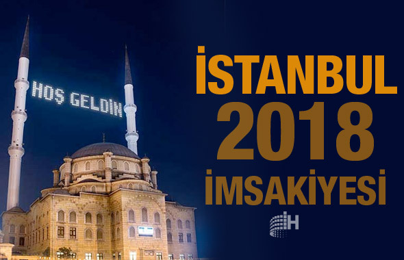 İstanbul İmsakiye 2018 Diyanet sahur imsak vakti iftar saatleri