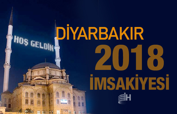 Diyarbakır İmsakiye 2018 Diyanet sahur imsak vakti iftar saatleri