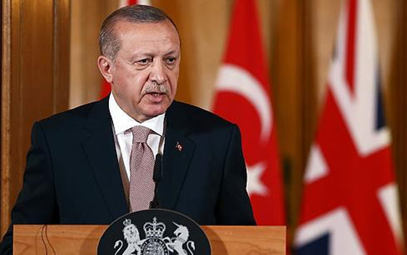 Erdoğan'dan İngiliz muhabire: Teröristten gazeteci olmaz